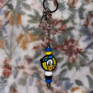 Donald Duck Keychain with Beads